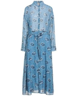 Massimo Alba Maxi Dress - Blue