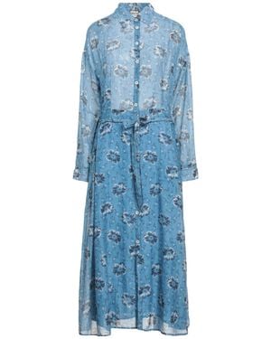 Massimo Alba Vestido largo - Azul