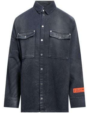 Heron Preston Denim Shirt - Blue