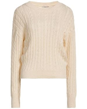Peserico Jumper Cotton, Polyester - White