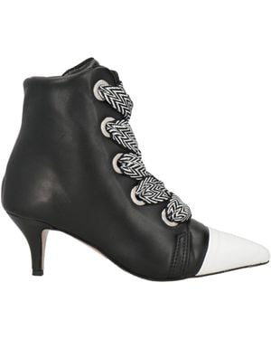 Ovyè Botines De Caña Alta - Negro