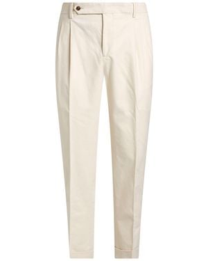 Barba Napoli Pants Cotton, Elastane - Natural