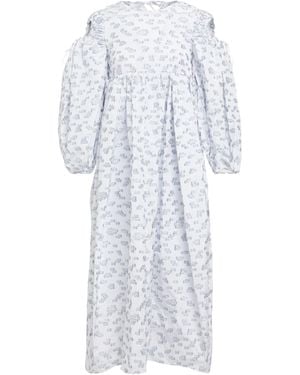 Cecilie Bahnsen Vestito Lungo - Bianco