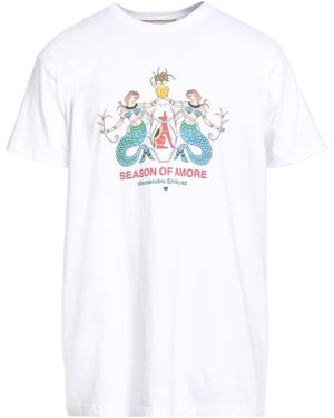ALESSANDRO ENRIQUEZ T-Shirt Cotton - White
