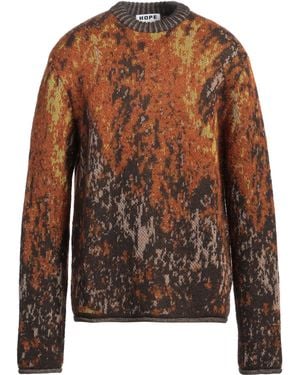 HOPE Stockholm Pullover - Marrón