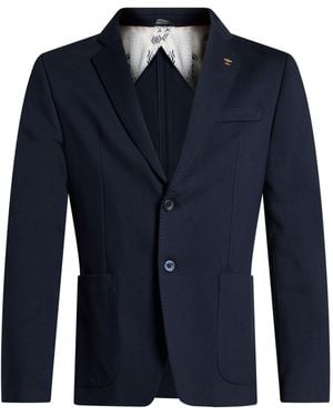 Havana & Co. Midnight Blazer Viscose, Nylon, Elastane - Blue