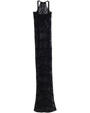 Balmain Maxi Dress - Black