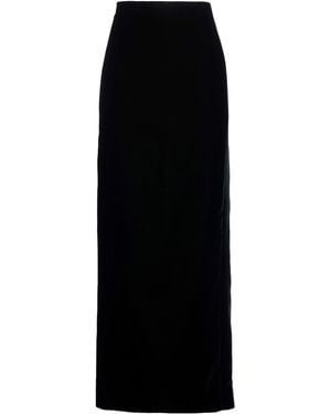 Wardrobe NYC Maxi Skirt Viscose, Cupro - Black