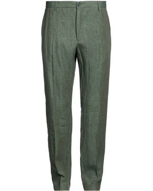 120% Lino Trouser - Green