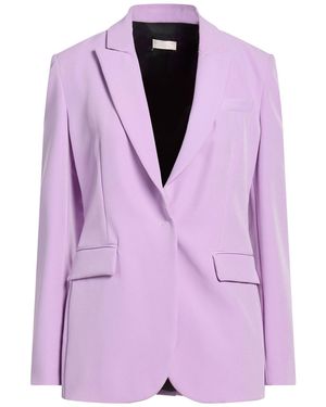 Liu Jo Lilac Blazer Polyester, Elastane - Purple