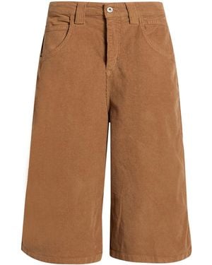 Dixie Shorts & Bermuda Shorts Cotton, Elastane - Brown
