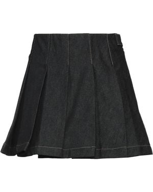 REMAIN Birger Christensen Denim Skirt - Black