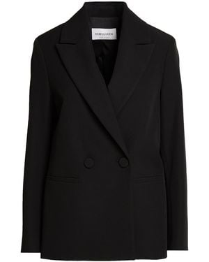 Rebel Queen Blazer Polyester, Elastane - Black