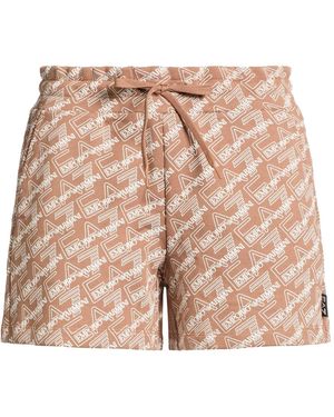 EA7 Shorts & Bermuda Shorts Cotton - Natural