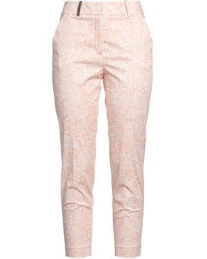 Peserico Pants Cotton, Elastane - Pink