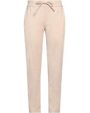 Circolo 1901 Cotton-Elastane Drawstring Track Trousers - Natural