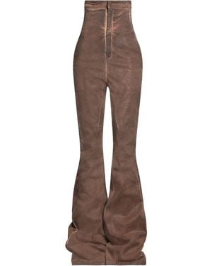 Rick Owens Pantaloni Jeans - Marrone