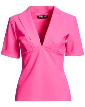 La Petite Robe Di Chiara Boni Top Polyamide, Elastane - Pink