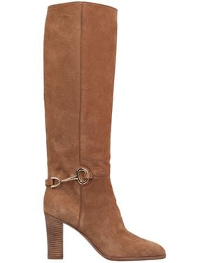 Celine Knee Boots - Brown
