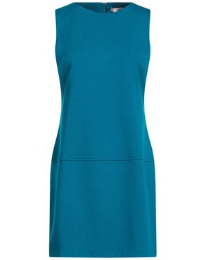 Please Mini Dress Viscose, Polyamide, Elastane - Blue