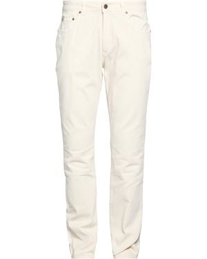 Boglioli Pants Cotton, Elastane - White