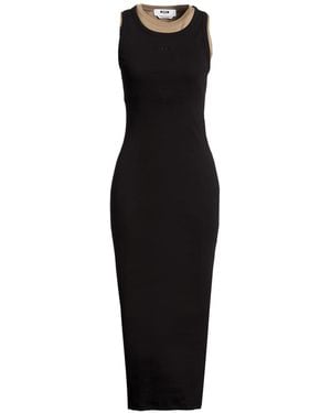 MSGM Midi Dresses - Black