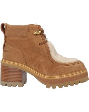 ショートブーツ【SEE BY CHLOE】関税込送料無料 ラグソール ボア See By Chloé Boots for Women | Online Sale up to 74% off | Lyst