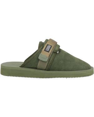 Suicoke Mules & Clogs - Green