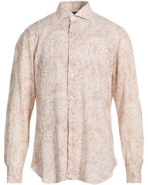 Barba Napoli Shirt Linen - Pink