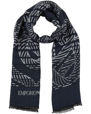 Emporio Armani Scarf - Blue