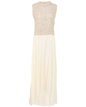 Peserico Maxi Dress - White
