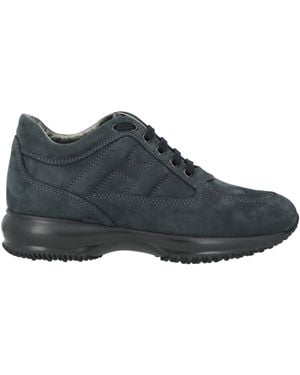 Hogan Interactive Midnight Trainers Leather - Multicolour