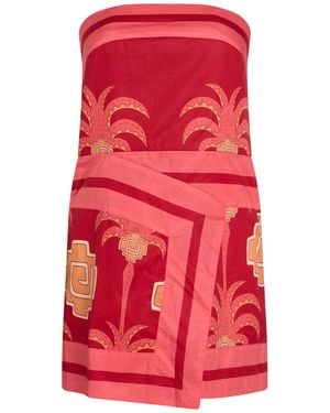 Johanna Ortiz Vestito Corto - Rosso