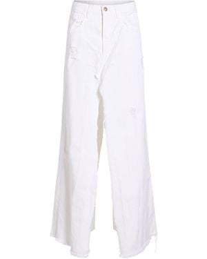 Roy Rogers Denim Skirt - White