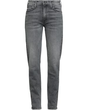 Mother Pantalon En Jean - Gris