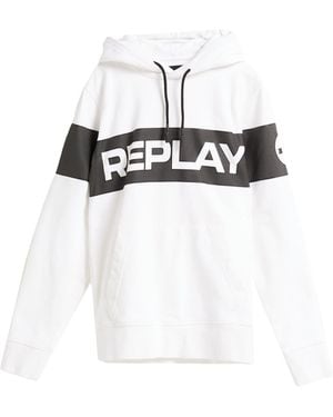 Replay Felpa - Bianco