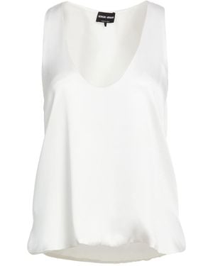 Giorgio Armani Top Silk - White