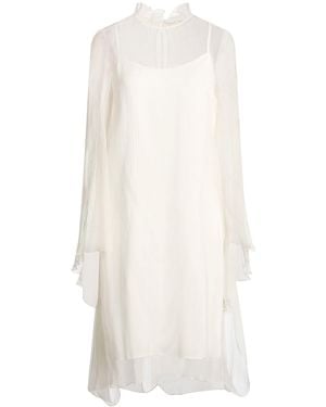 Max Mara Robe Midi - Blanc
