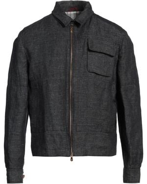Brunello Cucinelli Jacke & Anorak - Schwarz