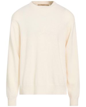 Nuur Ivory Sweater Merino Wool, Cashmere - White