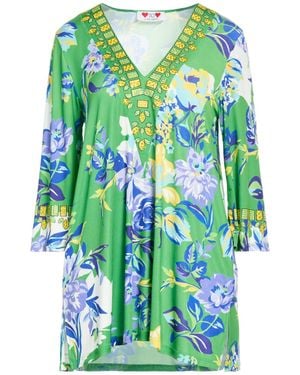 Gai Mattiolo Love To Love Top Polyester, Lycra - Blue