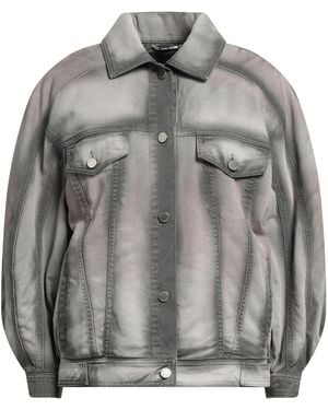 Alberta Ferretti Athleisure Denim Outerwear Cotton - Gray