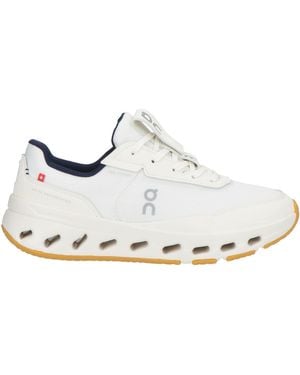 On Shoes Sneakers Textile Fibers, Rubber - White