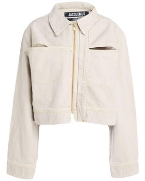 Jacquemus Denim Outerwear - Natural