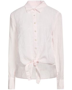 120% Lino Shirt Linen - White