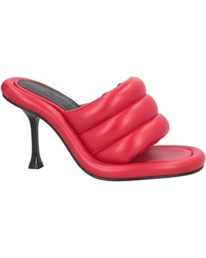 JW Anderson Sandals Leather - Pink