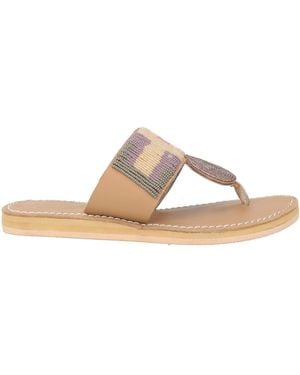 Laidbacklondon Sand Thong Sandal Leather - Multicolour