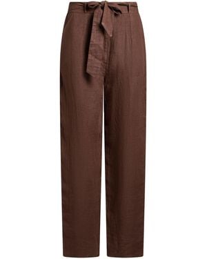 DETWELVE Pants Linen - Brown
