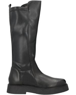 Cinzia Soft Boot Synthetic Material - Black