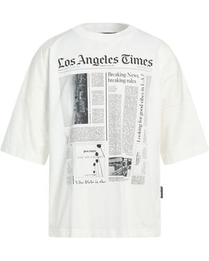 Palm Angels T-Shirt Cotton - White